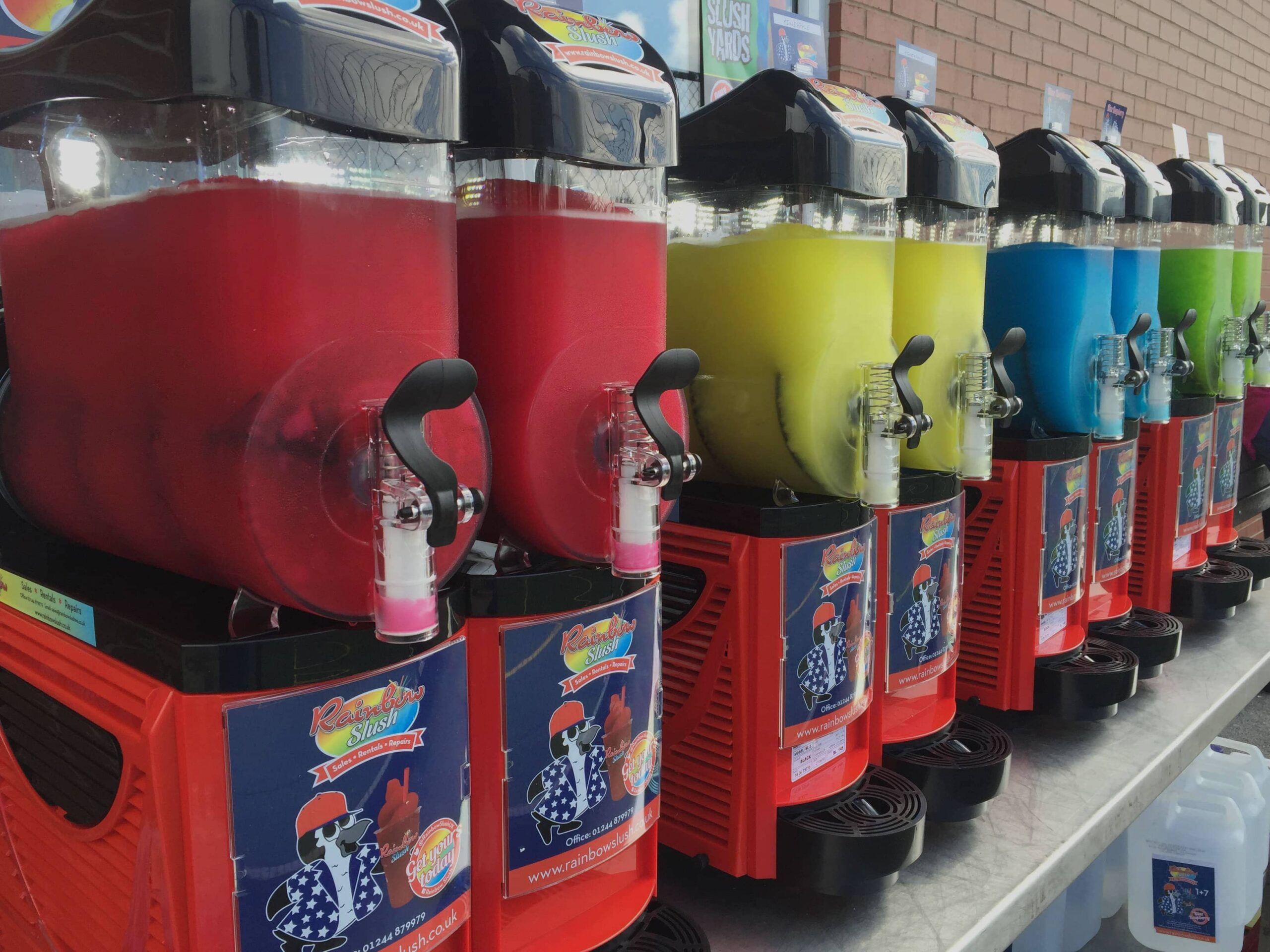 Rainbow Slush Machines - Rainbow Slush