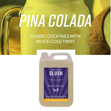 Pina Colada Cocktail Slushy