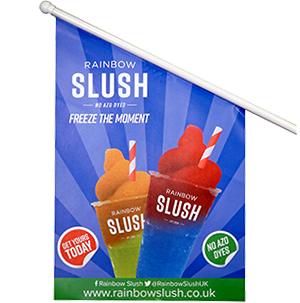 Rainbow Slush Flags