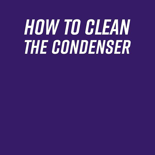 How-to-clean-the-slush-machine-condenser